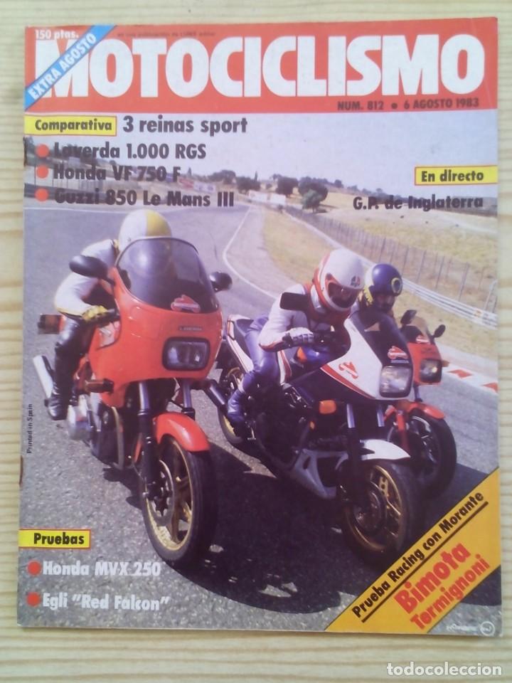 Carros e motociclos: Revista Motociclismo 1983 6 Agosto
