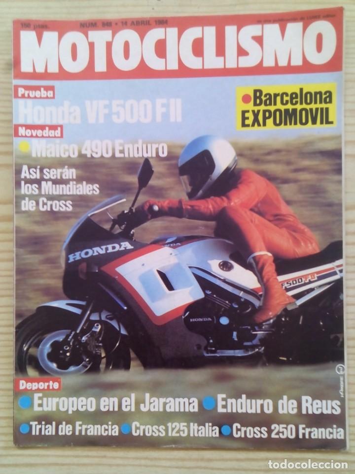 Carros e motociclos: Revista Motociclismo 1984 14 Abril