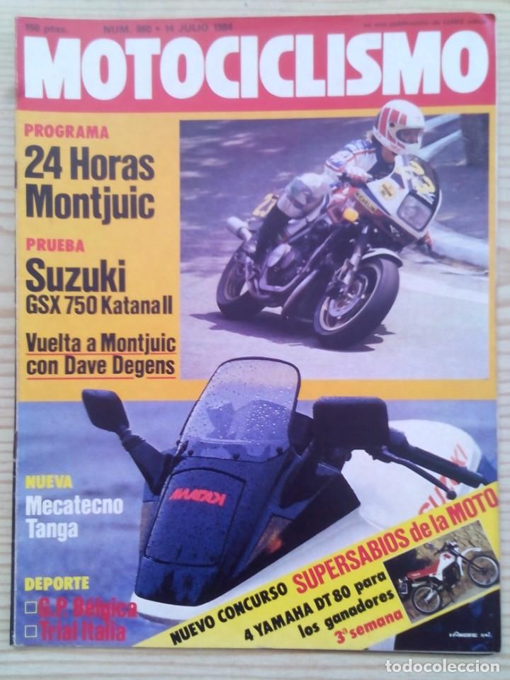 Carros e motociclos: Revista Motociclismo 1984 14 Julio