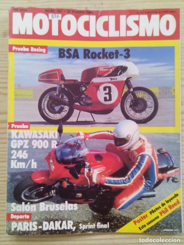 Carros e motociclos: Revista Motociclismo 1984 28 Enero