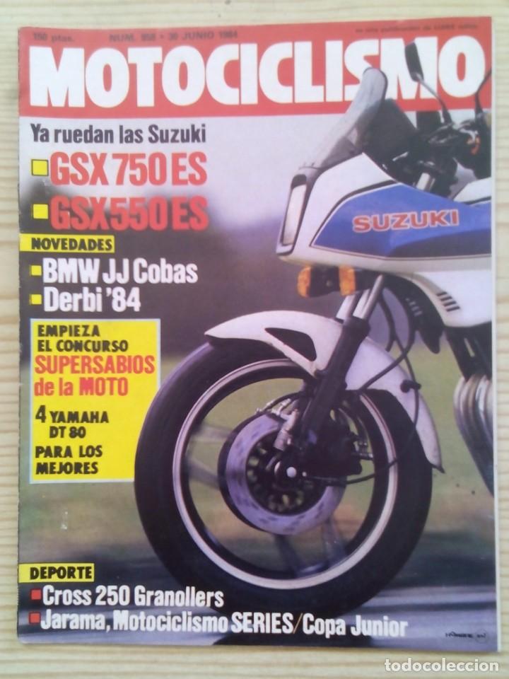 Carros e motociclos: Revista Motociclismo 1984 30 Junio