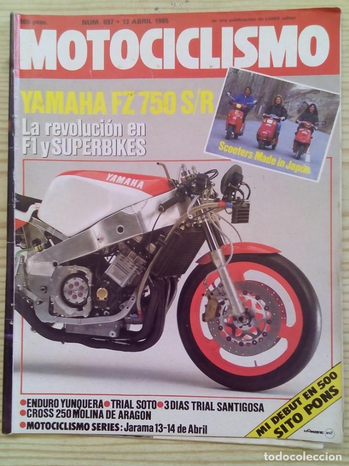 Carros e motociclos: Revista Motociclismo 1985 13 Abril