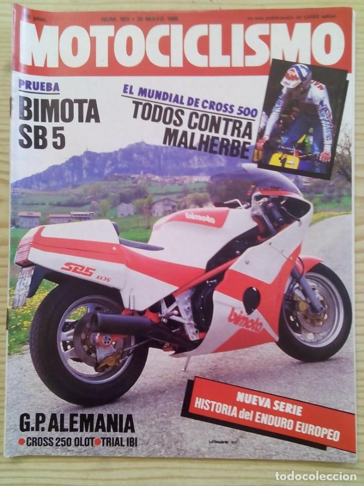 Autos und Motorr&auml;der: Revista Motociclismo 1985 25 Mayo
