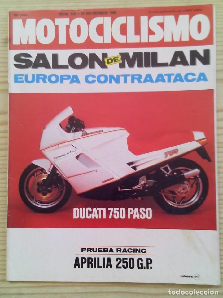 Autos und Motorr&auml;der: Revista Motociclismo 1985 30 Noviembre