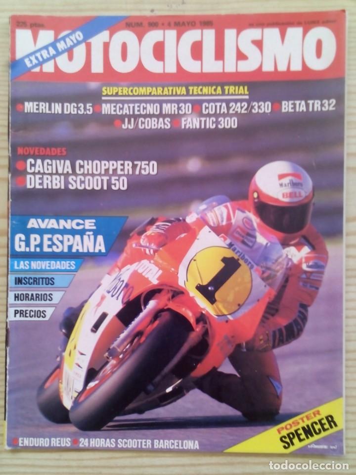 Autos und Motorr&auml;der: Revista Motociclismo 1985 4 Mayo