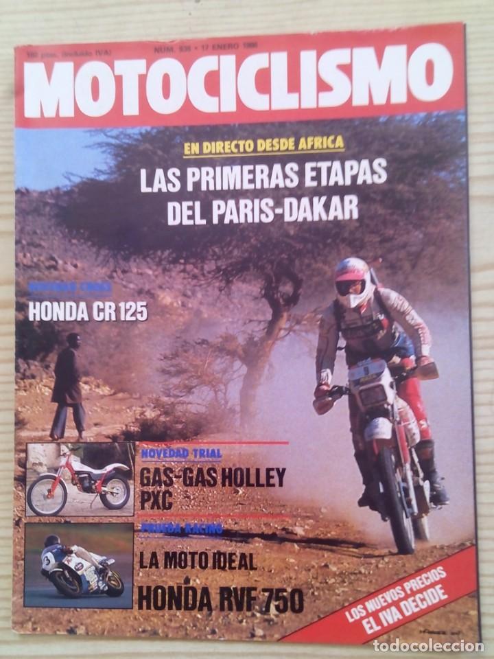 Autos und Motorr&auml;der: Revista Motociclismo 1986 17 Enero