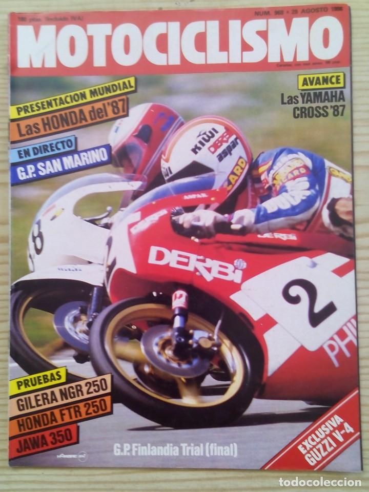 Autos und Motorr&auml;der: Revista Motociclismo 1986 28 Agosto