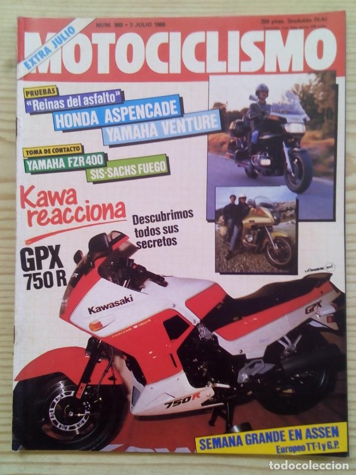 Autos und Motorr&auml;der: Revista Motociclismo 1986 3 Julio