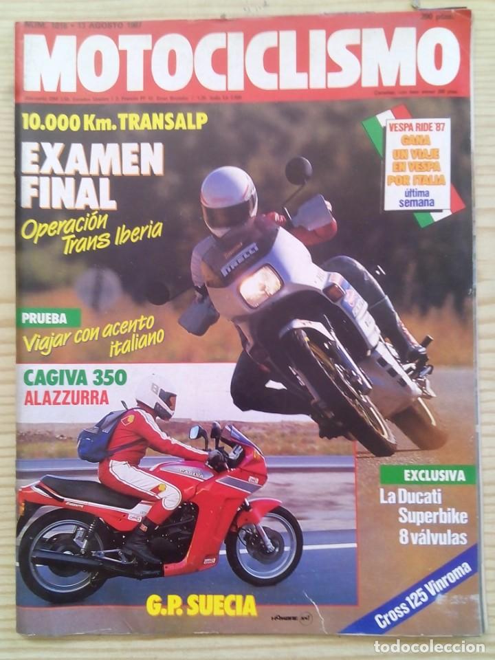 Autos und Motorr&auml;der: Revista Motociclismo 1987 13 Agosto