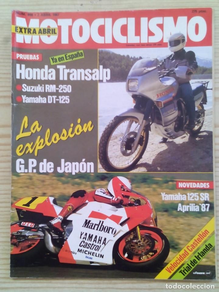 Autos und Motorr&auml;der: Revista Motociclismo 1987 2 Abril