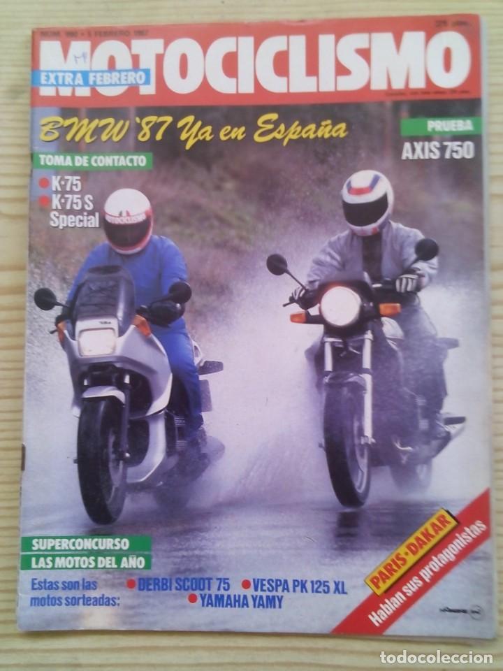 Autos und Motorr&auml;der: Revista Motociclismo 1987 5 Febrero