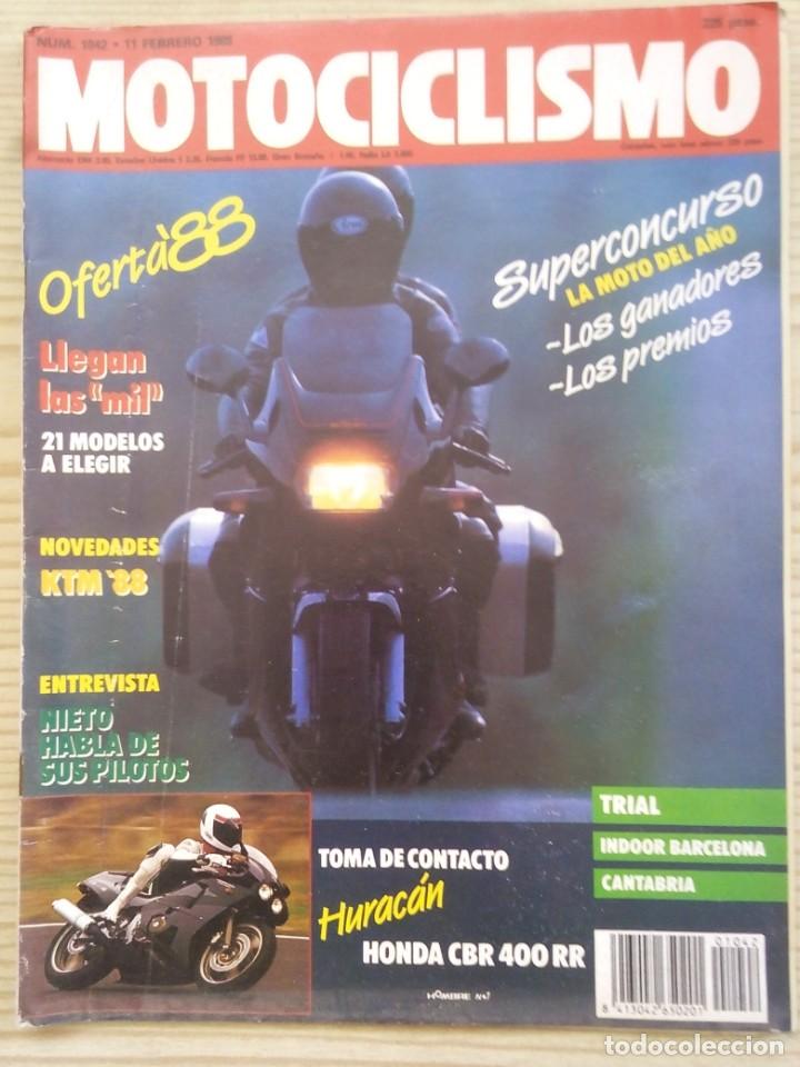 Autos und Motorr&auml;der: Revista Motociclismo 1988 11 Febrero