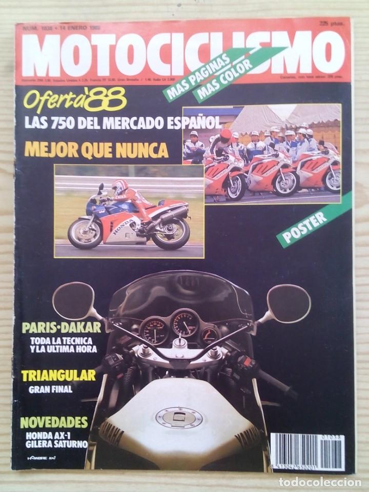 Autos und Motorr&auml;der: Revista Motociclismo 1988 14 Enero