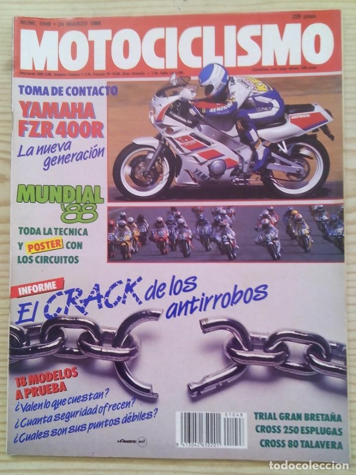 Autos und Motorr&auml;der: Revista Motociclismo 1988 24 Marzo