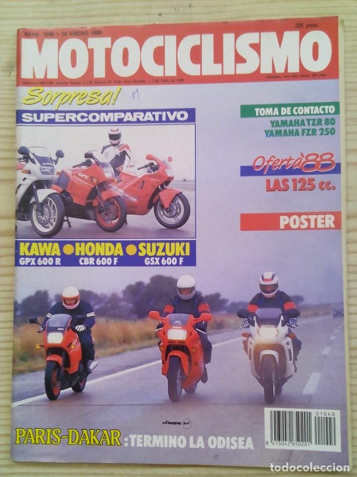 Autos und Motorr&auml;der: Revista Motociclismo 1988 28 Enero