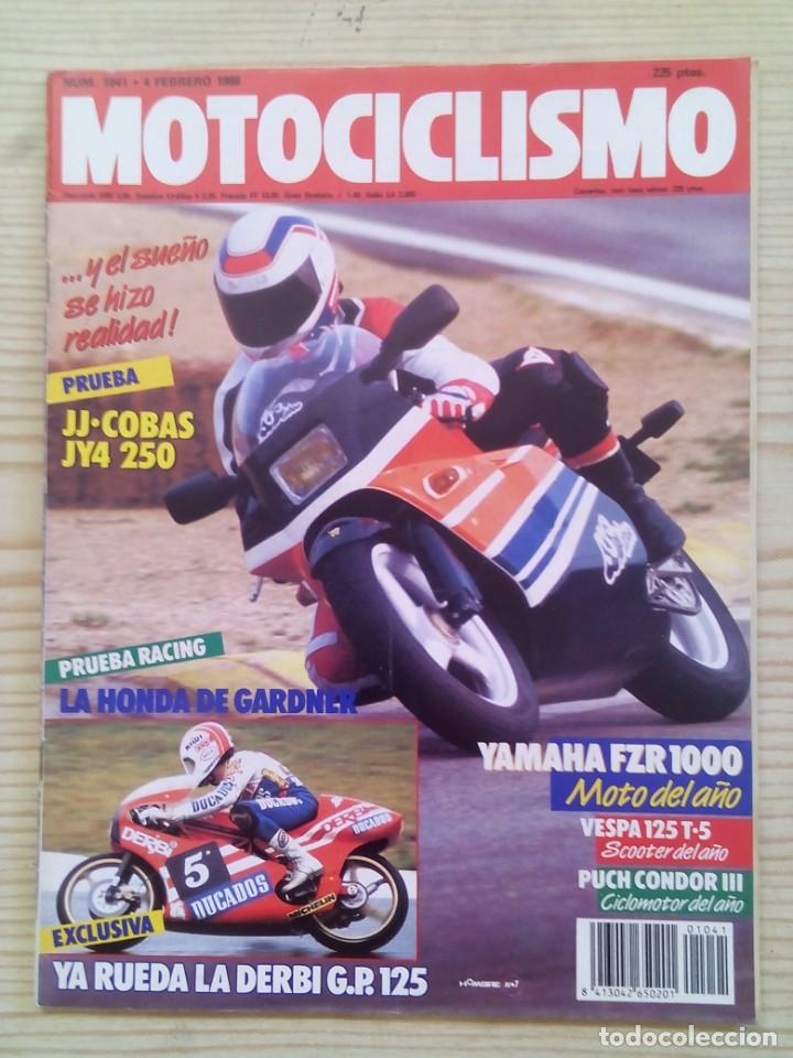 Autos und Motorr&auml;der: Revista Motociclismo 1988 4 Febrero