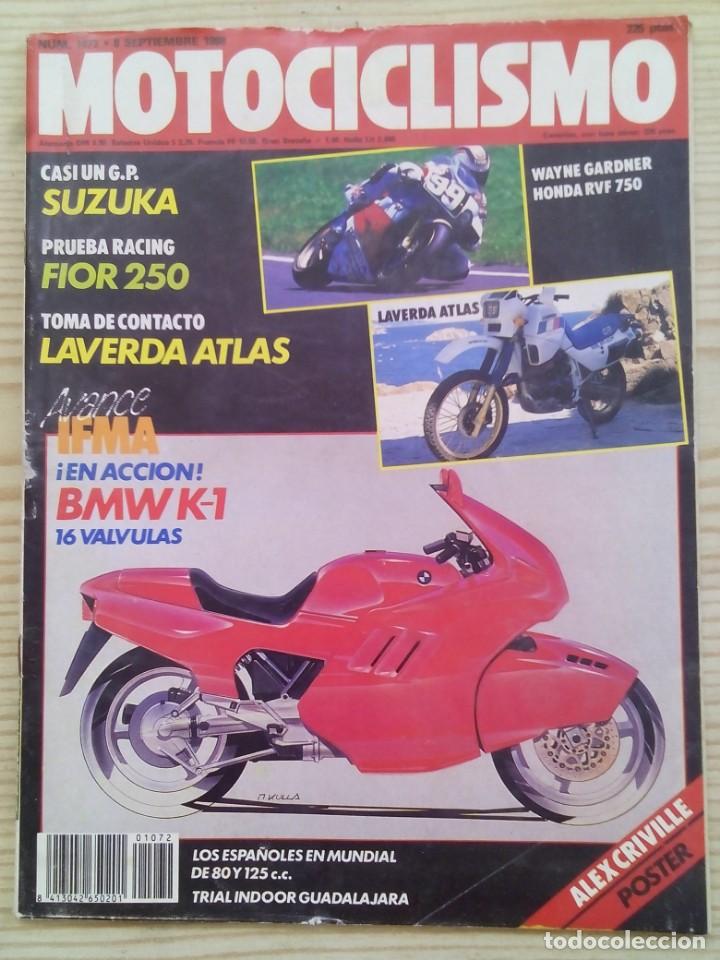 Voitures et Motocyclettes: Revista Motociclismo 1988 8 Septiembre