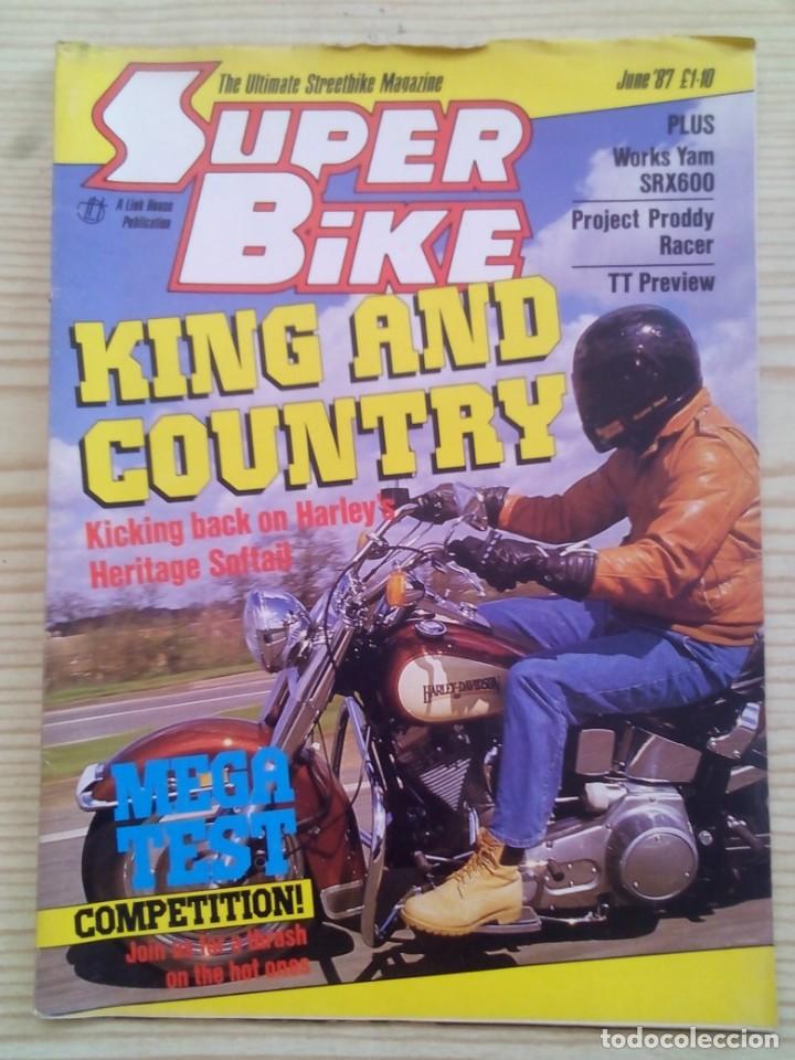 Voitures et Motocyclettes: Revista Super Bike June 1987 - Ingles