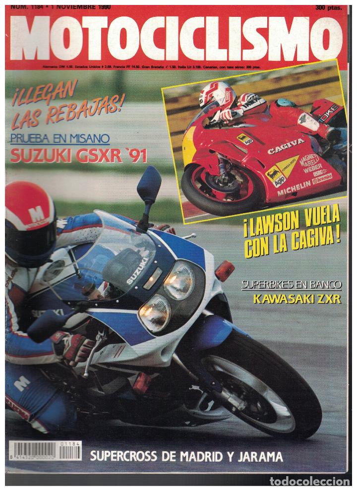 Autos und Motorr&auml;der: (C-018) - MOTOCICLISMO N&ordm; 1184 - 1990