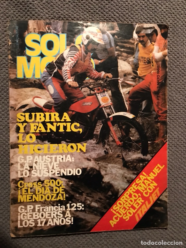 Cars and Motorcycles: SOLO MOTO. Revista No.236 (Mayo de 1980)
