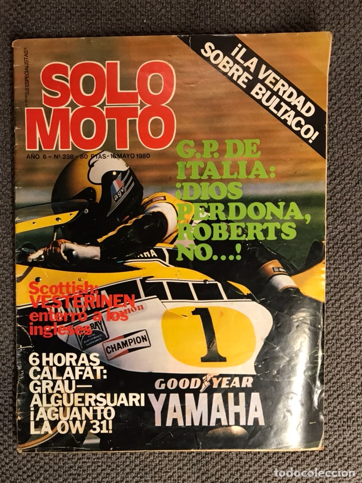 Autos und Motorr&auml;der: SOLO MOTO. Revista No.238 (Mayo de 1980)
