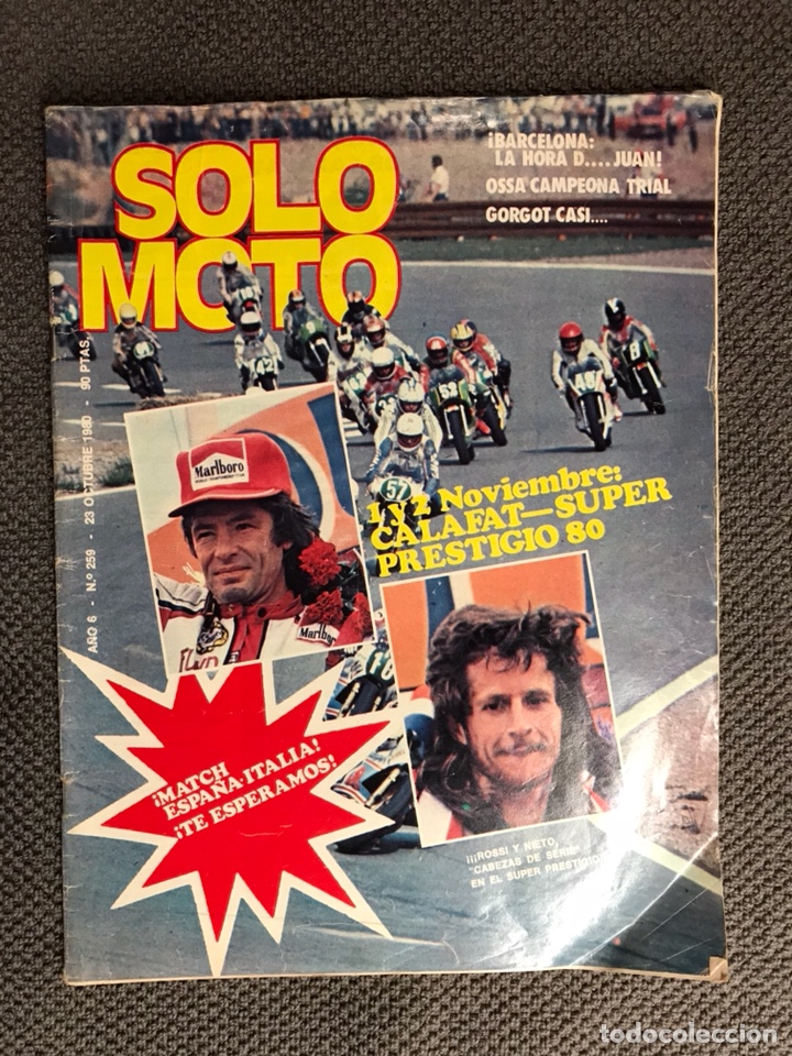 Autos und Motorr&auml;der: SOLO MOTO. Revista No.259 (Mayo de 1980).