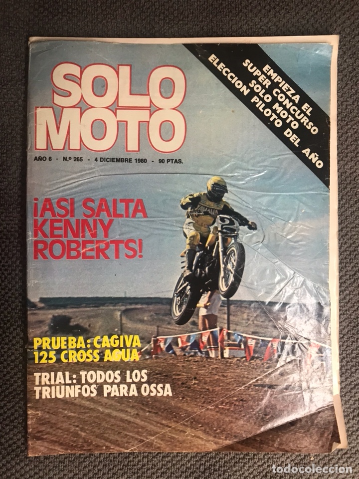 Autos und Motorr&auml;der: SOLO MOTO. Revista No.265 (Diciembre de 1980)