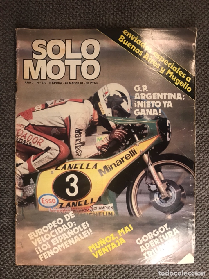 Cars and Motorcycles: SOLO MOTO. Revista No.279 (Marzo de 1981)