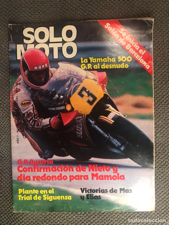 Autos und Motorr&auml;der: SOLO MOTO. Revista No.283 (Abril de 1981)