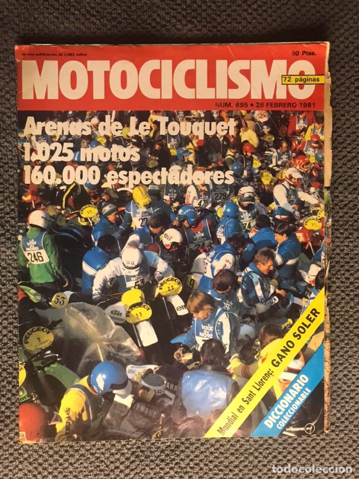 Autos und Motorr&auml;der: MOTOCICLISMO Revista No.695 (Febrero de 1981)