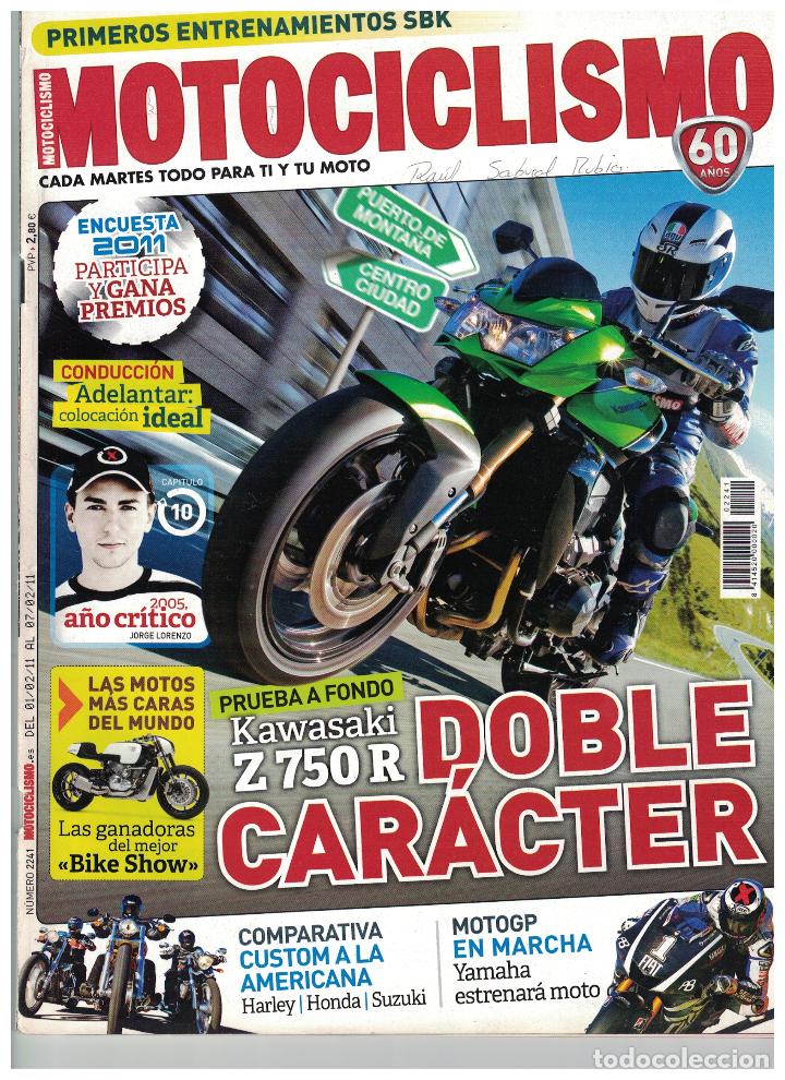 Carros e motociclos: (C-019) - MOTOCICLISMO N&ordm; 2241 - 2011