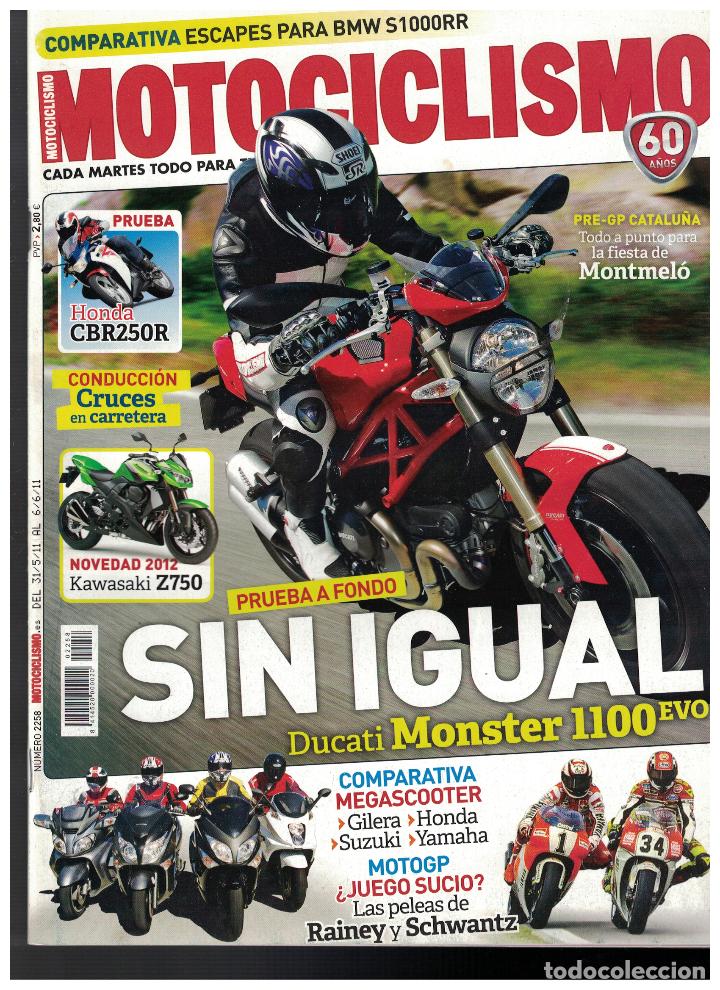 Automobili e Motociclette: (C-019) - MOTOCICLISMO N&ordm; 2258 - 2011