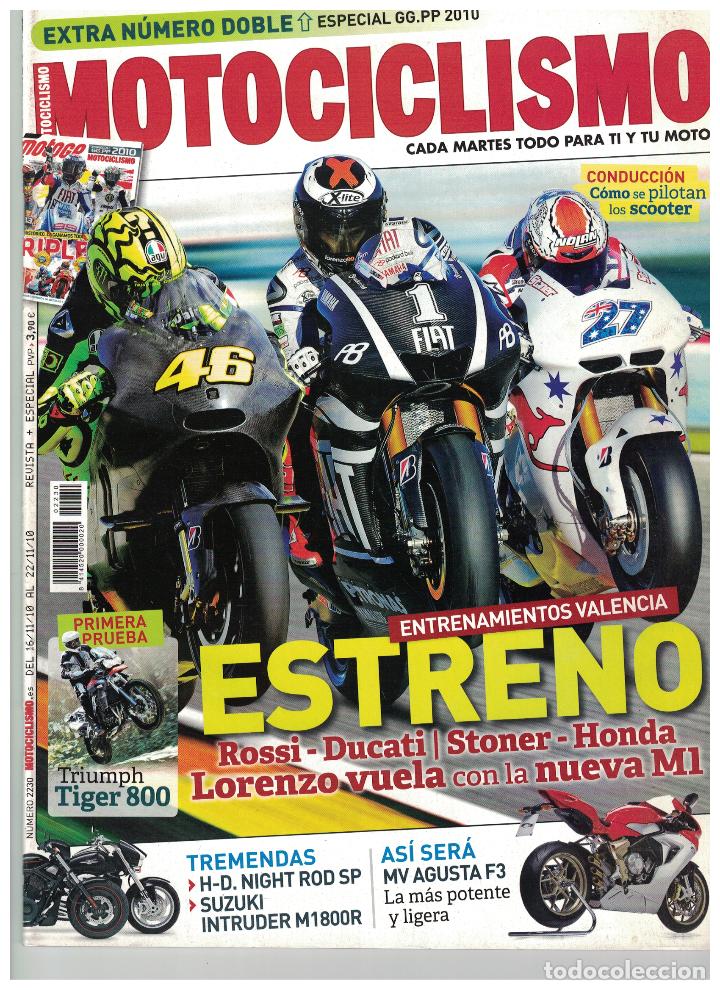 Automobili e Motociclette: (C-019) - MOTOCICLISMO N&ordm; 2230 - 2010