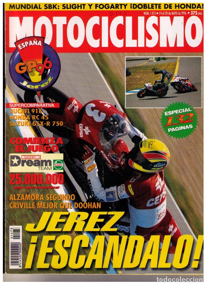 Automobili e Motociclette: (C-019) - MOTOCICLISMO N&ordm; 1473 - 1996