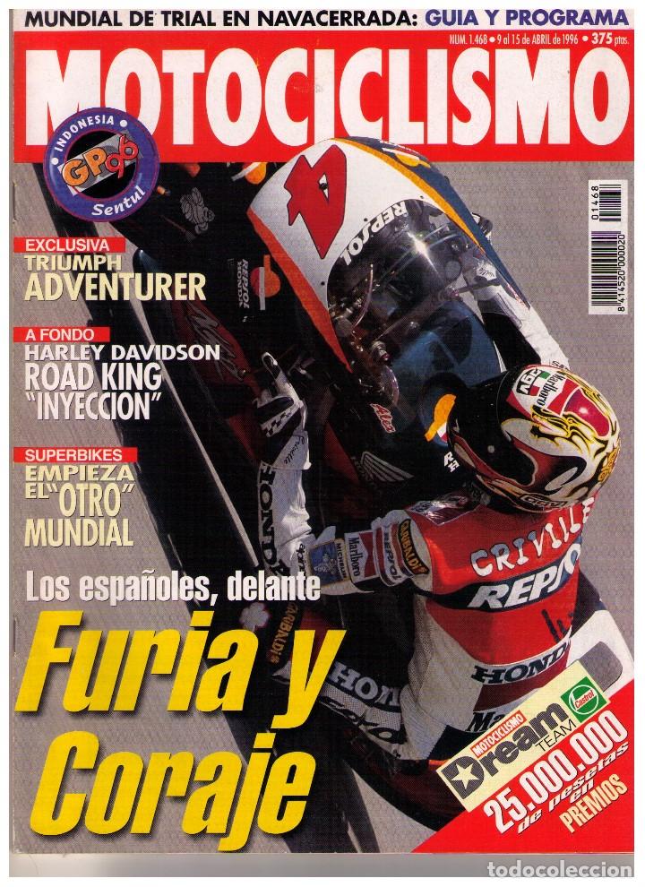 Automobili e Motociclette: (C-019) - MOTOCICLISMO N&ordm; 1468 - 1996