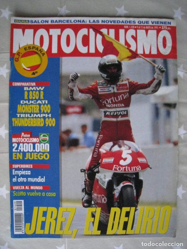 Autos und Motorr&auml;der: REVISTA MOTOCICLISMO - N&ordm; 1.420 - 9 AL 15 DE MAYO DE 1995.