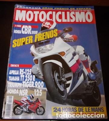 Autos und Motorr&auml;der: REVISTA MOTOCICLISMO N&ordm; 1314, DE ABRIL DE 1993