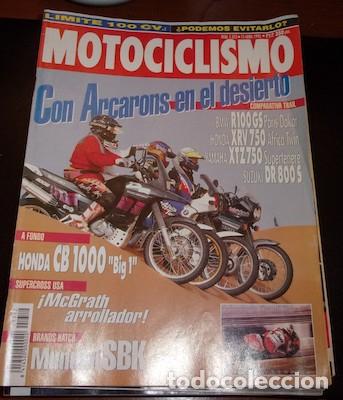 Autos und Motorr&auml;der: REVISTA MOTOCICLISMO N&ordm; 1312, DE ABRIL DE 1993