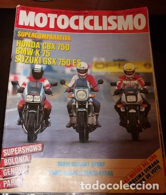 Automobili e Motociclette: REVISTA MOTOCICLISMO N&ordm; 933, DE DICIEMBRE DE 1985