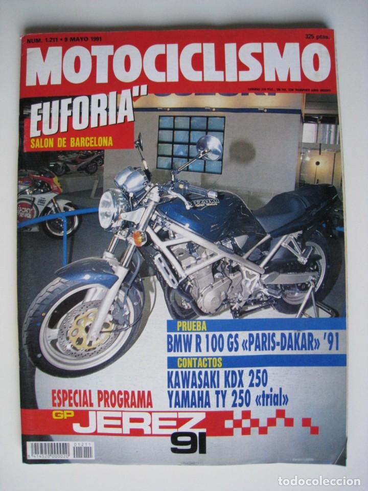 Automobili e Motociclette: REVISTA MOTOCICLISMO - N&ordm; 1.211 - 9 DE MAYO DE 1991.