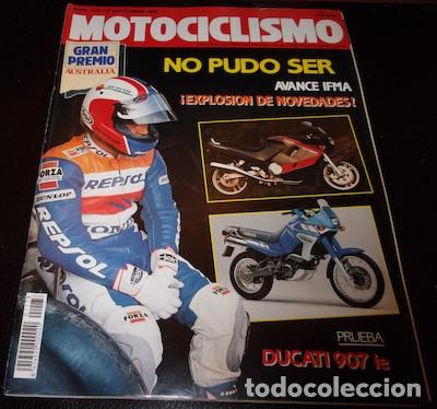 Automobili e Motociclette: REVISTA MOTOCICLISMO N&ordm; 1178, DEL 20 DE SEPTIEMBRE DE 1990