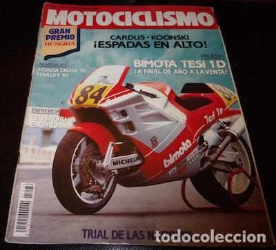 Automobili e Motociclette: REVISTA MOTOCICLISMO N&ordm; 1176, DEL 6 DE SEPTIEMBRE DE 1990