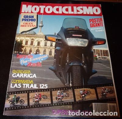 Automobili e Motociclette: REVISTA MOTOCICLISMO N&ordm; 1172, DEL 9 DE AGOSTO DE 1990