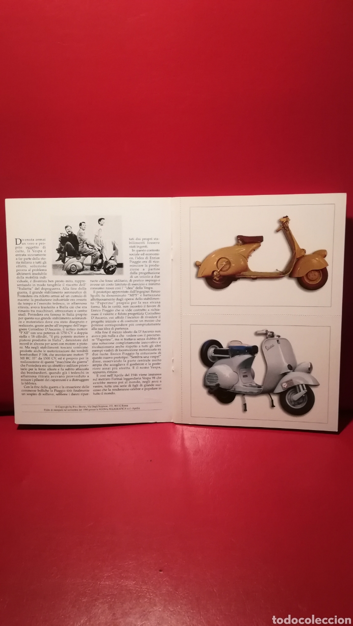 Coches y motocicletas: Libro postales Vespa - Foto 2