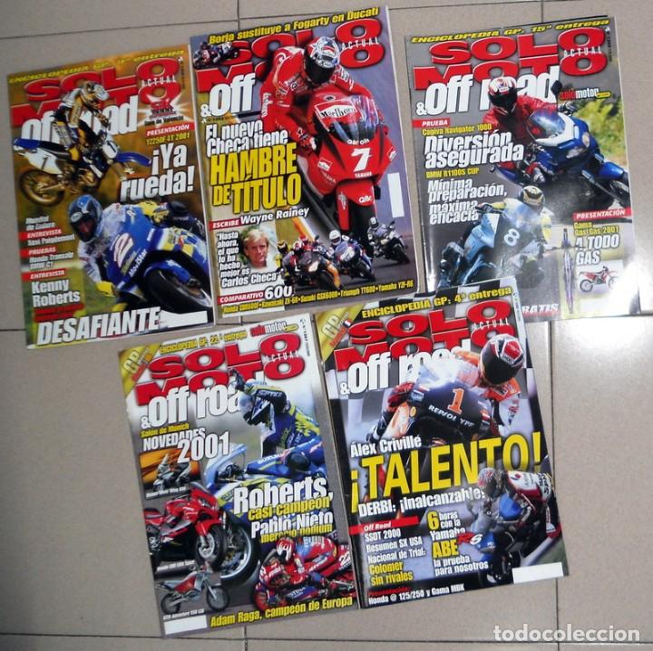 Cars and Motorcycles: LOTE REVISTA SOLO MOTO - A&Ntilde;O 2000 - ALEX CRIVILL&Eacute; ROBERTS GRAN PREMIO FRANCIA ESPA&Ntilde;A CHESTE VALENCIA