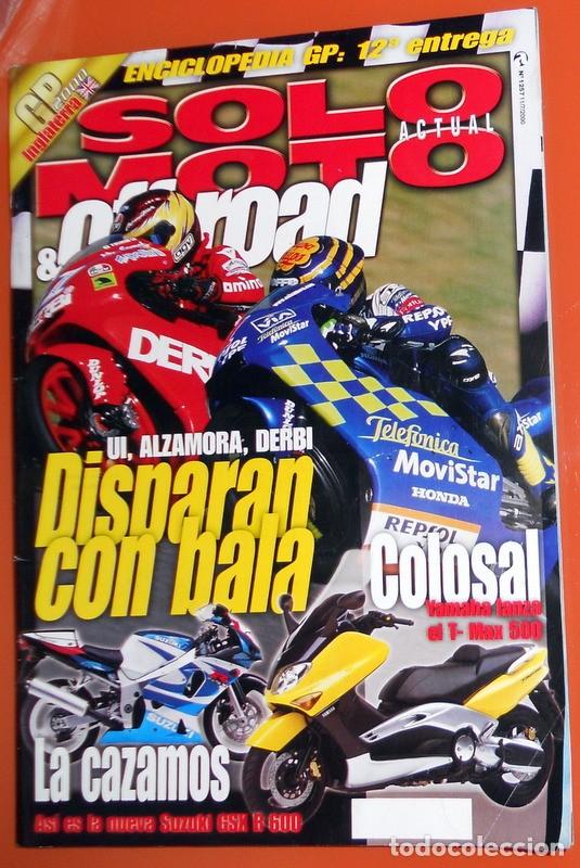 Automobili e Motociclette: REVISTA SOLO MOTO N&ordm;1257 Juliio A&ntilde;o 2000 - VALENTINO ROSSI PRIMERA VICTORIA 500 cc GP INGLATERRA