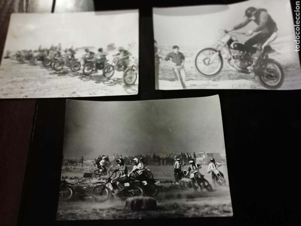 Automobili e Motociclette: 4 viejas fotos de motos, motocross, Zaragoza, aragon