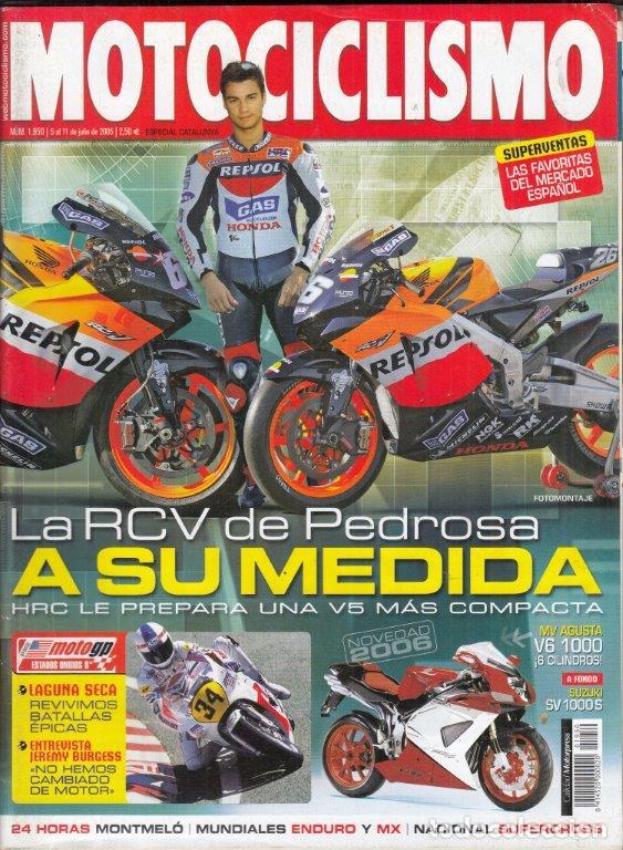 Autos und Motorr&auml;der: REVISTA MOTOCICLISMO N&ordm; 1950. A&Ntilde;O 2005. PRU:SUZUKI SV 1000. S.COMP:YAMAHA XT 125 R Y YAMAHA XT 125X.