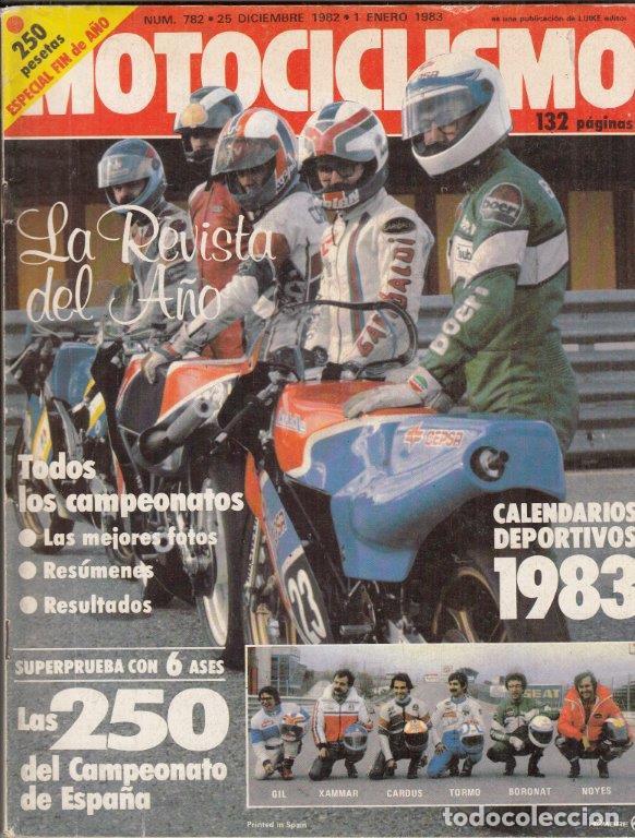 Autos und Motorr&auml;der: REVISTA MOTOCICLISMO N&ordm; 782 A&Ntilde;O 1983. COMPARATIVA. RACING: ARBIZU ROTAX, SIROKO ROTAX Y KOBAS ROTAX.