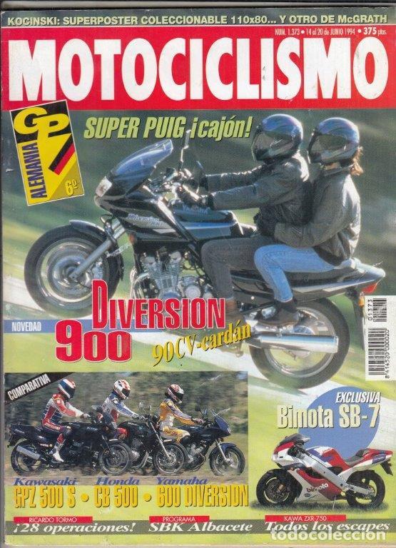 Coches y Motocicletas: REVISTA MOTOCICLISMO N&ordm; 1373 A&Ntilde;O 1994. PRU: PEUGEOT BUXY 50. CONT: BIMOTA SB 7. COMP: HONDA CB 500,